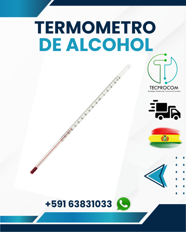Termometro de alcohol