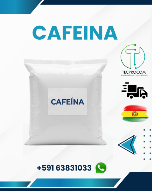 Cafeína (Grado Cosmético) – Principio Activo Estimulante y Antioxidante