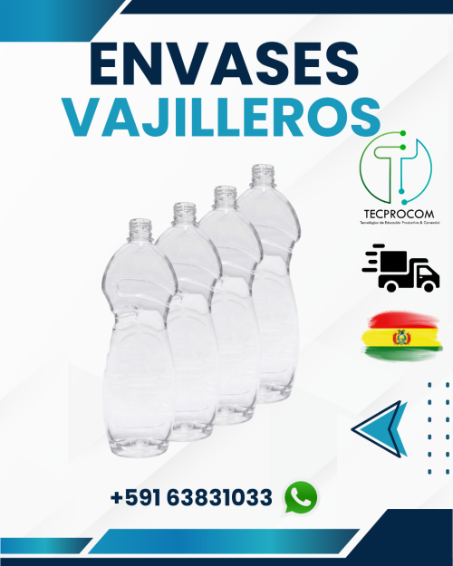 Envases Vajilleros (500 ml, 700 ml y 1 Litro) – Presentación Profesional para tu Marca
